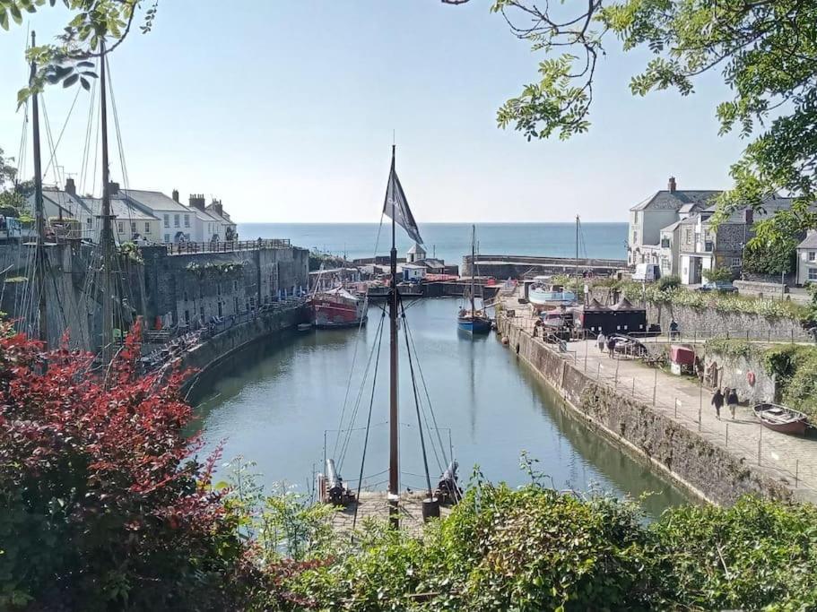 The Captain'S House Charlestown St Austell Экстерьер фото